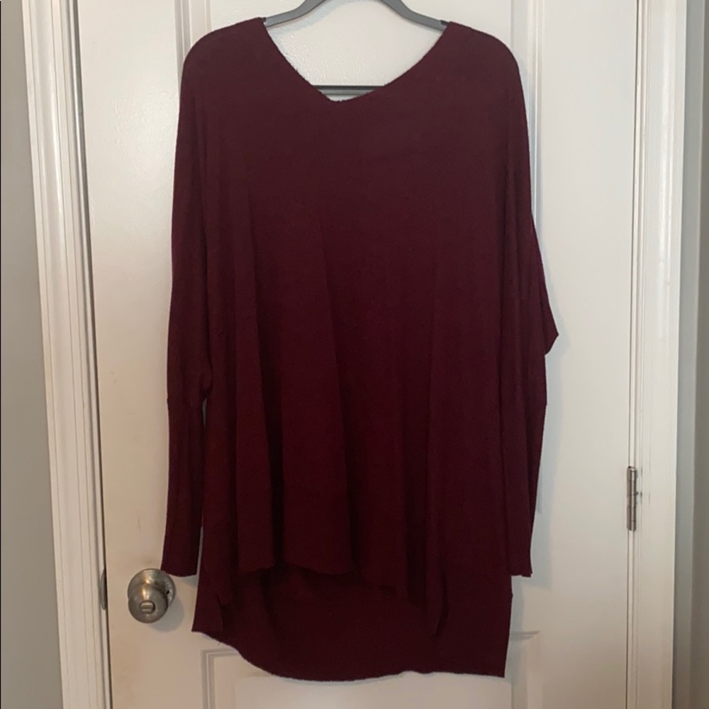 Sweater tunic top